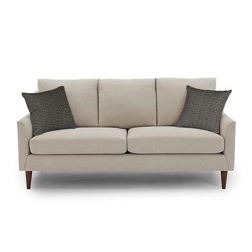 SMITTEN COLLECTION STATIONARY SOFA W/2 PILLOWS- S30DW - Holmwood's Furniture & Design Center (Somersworth, NH)