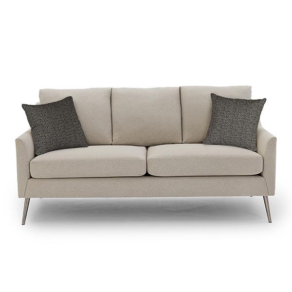 SMITTEN COLLECTION STATIONARY SOFA W/2 PILLOWS- S30DW - Holmwood's Furniture & Design Center (Somersworth, NH)