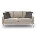 SMITTEN COLLECTION STATIONARY SOFA W/2 PILLOWS- S30BN - Holmwood's Furniture & Design Center (Somersworth, NH)