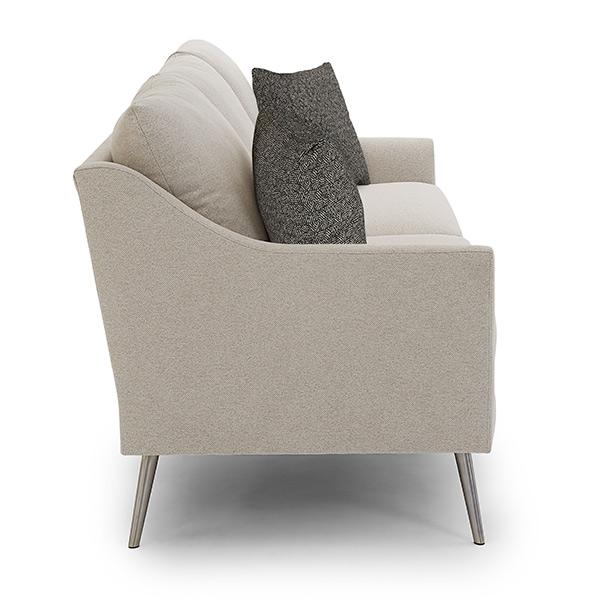 SMITTEN COLLECTION STATIONARY SOFA W/2 PILLOWS- S30DW - Holmwood's Furniture & Design Center (Somersworth, NH)