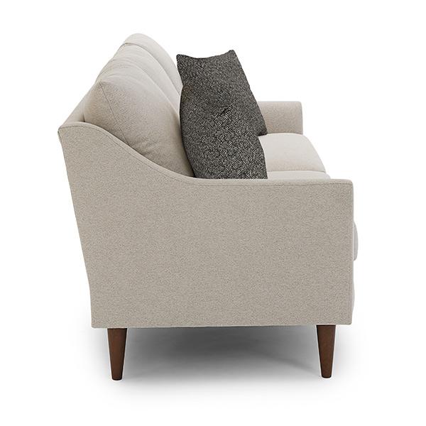 SMITTEN COLLECTION STATIONARY SOFA W/2 PILLOWS- S30R - Holmwood's Furniture & Design Center (Somersworth, NH)