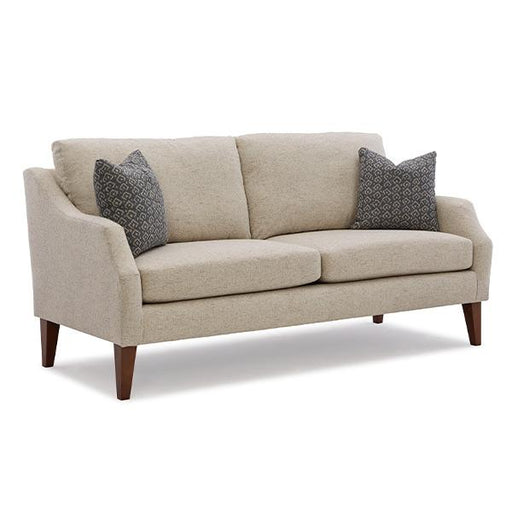 SYNDICATE COLLECTION STATIONARY SOFA W/2 PILLOWS- S32DW - Holmwood's Furniture & Design Center (Somersworth, NH)