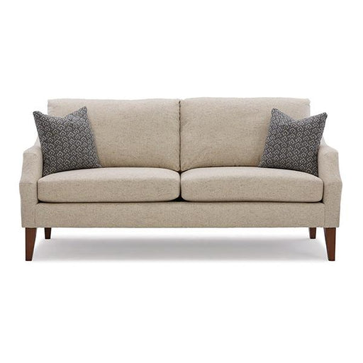SYNDICATE COLLECTION STATIONARY SOFA W/2 PILLOWS- S32R - Holmwood's Furniture & Design Center (Somersworth, NH)