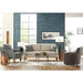 SYNDICATE COLLECTION STATIONARY SOFA W/2 PILLOWS- S32R - Holmwood's Furniture & Design Center (Somersworth, NH)