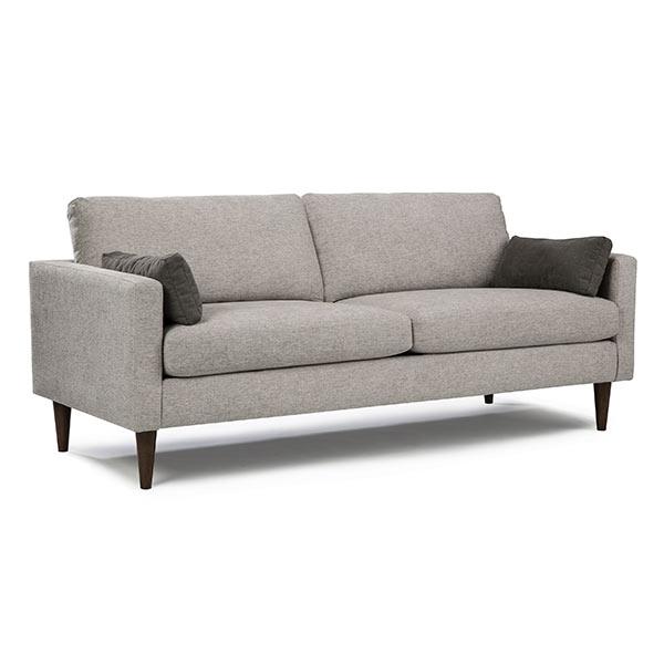 TRAFTON COLLECTION STATIONARY SOFA W/2 PILLOWS- S10R - Holmwood's Furniture & Design Center (Somersworth, NH)