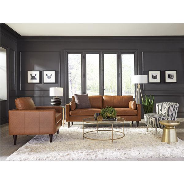 TRAFTON COLLECTION STATIONARY SOFA W/2 PILLOWS- S10R - Holmwood's Furniture & Design Center (Somersworth, NH)