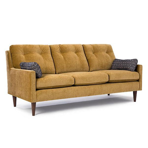 TREVIN COLLECTION STATIONARY SOFA W/2 PILLOWS- S38R - Holmwood's Furniture & Design Center (Somersworth, NH)