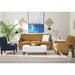 TREVIN COLLECTION STATIONARY SOFA W/2 PILLOWS- S38BG - Holmwood's Furniture & Design Center (Somersworth, NH)