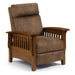 TUSCAN LEATHER POWER HIGH LEG RECLINER- 2LP20DPLU - Holmwood's Furniture & Design Center (Somersworth, NH)