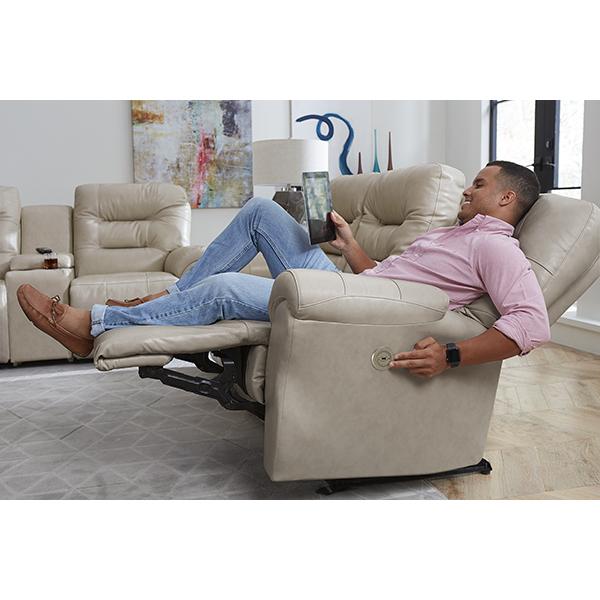 UNITY COLLECTION LEATHER POWER RECLINING SOFA- S730CP4 - Holmwood's Furniture & Design Center (Somersworth, NH)