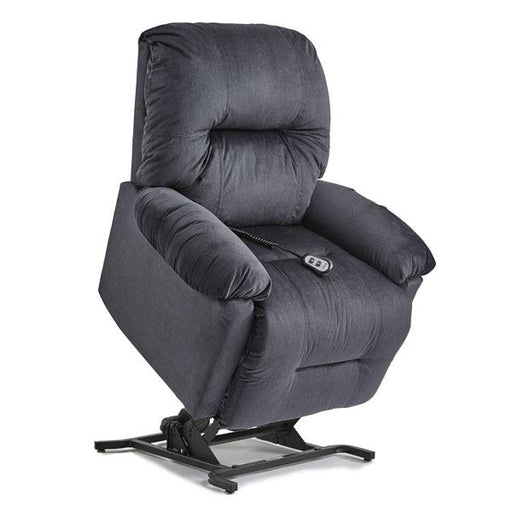 WYNETTE LEATHER SPACE SAVER RECLINER- 9MW14-1LV - Holmwood's Furniture & Design Center (Somersworth, NH)