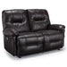 ZAYNAH LOVESEAT LEATHER SPACE SAVER LOVESEAT- L501CA4 - Holmwood's Furniture & Design Center (Somersworth, NH)