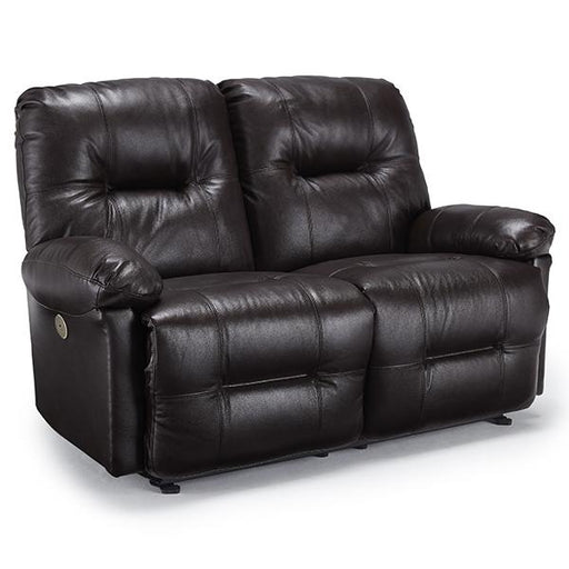 ZAYNAH LOVESEAT LEATHER SPACE SAVER LOVESEAT- L501CA4 - Holmwood's Furniture & Design Center (Somersworth, NH)