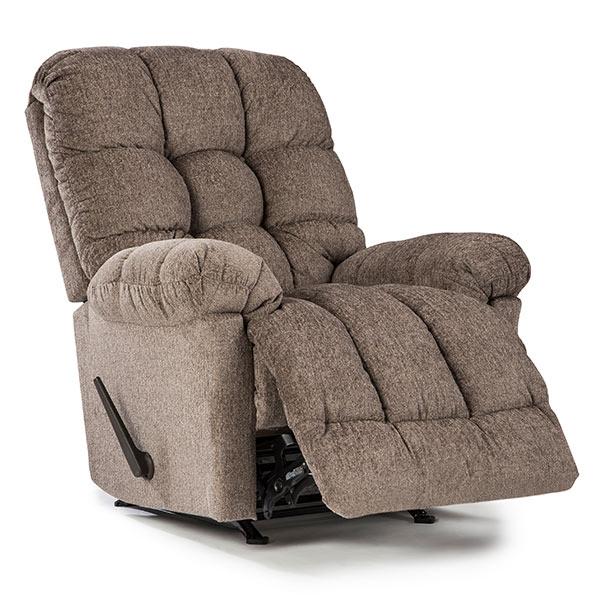 BROSMER LEATHER SPACE SAVER RECLINER W/ HEAT MASSAGE- 9MWH84LV - Holmwood's Furniture & Design Center (Somersworth, NH)