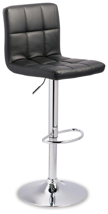 Bellatier Adjustable Height Bar Stool - Holmwood's Furniture & Design Center (Somersworth, NH)