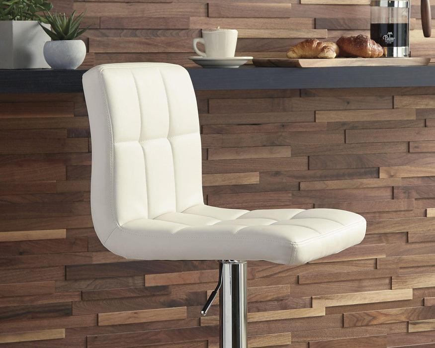 Bellatier Adjustable Height Bar Stool - Holmwood's Furniture & Design Center (Somersworth, NH)