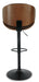 Bellatier Adjustable Height Bar Stool - Holmwood's Furniture & Design Center (Somersworth, NH)