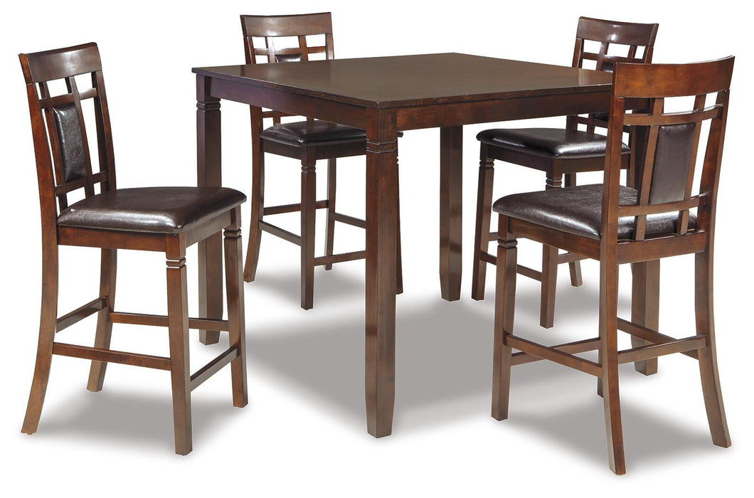 Bennox Counter Height Dining Table and Bar Stools (Set of 5) - Holmwood's Furniture & Design Center (Somersworth, NH)