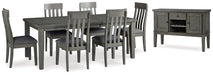 Hallanden Dining Room Set - Holmwood's Furniture & Design Center (Somersworth, NH)