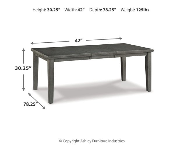 Hallanden Dining Extension Table - Holmwood's Furniture & Design Center (Somersworth, NH)