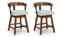 Ralene Counter Height Barstool (Set of 2) - Holmwood's Furniture & Design Center (Somersworth, NH)
