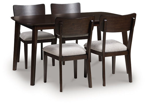 Mallenette Dining Table and 4 Chairs (Set of 5) - Holmwood's Furniture & Design Center (Somersworth, NH)