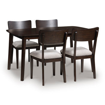 Mallenette Dining Table and 4 Chairs (Set of 5) - Holmwood's Furniture & Design Center (Somersworth, NH)