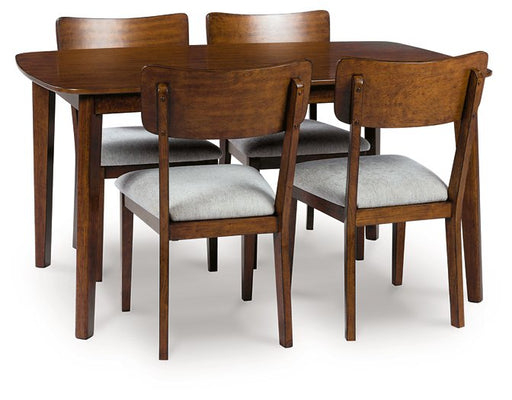 Tameride Dining Table and 4 Chairs (Set of 5) - Holmwood's Furniture & Design Center (Somersworth, NH)