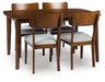 Tameride Dining Table and 4 Chairs (Set of 5) - Holmwood's Furniture & Design Center (Somersworth, NH)