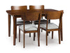 Tameride Dining Table and 4 Chairs (Set of 5) - Holmwood's Furniture & Design Center (Somersworth, NH)