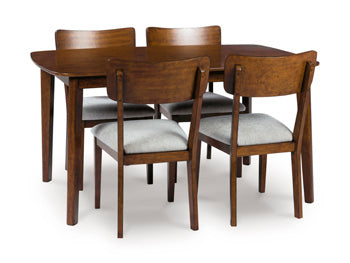 Tameride Dining Table and 4 Chairs (Set of 5) - Holmwood's Furniture & Design Center (Somersworth, NH)