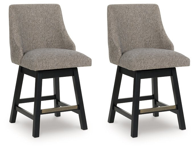 Neymorton Counter Height Barstool (Set of 2) - Holmwood's Furniture & Design Center (Somersworth, NH)