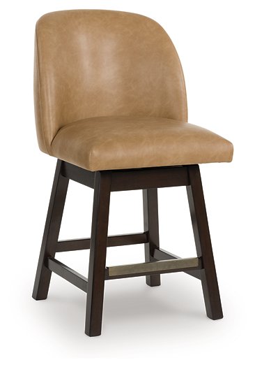 Neymorton Counter Height Barstool (Set of 2) - Holmwood's Furniture & Design Center (Somersworth, NH)