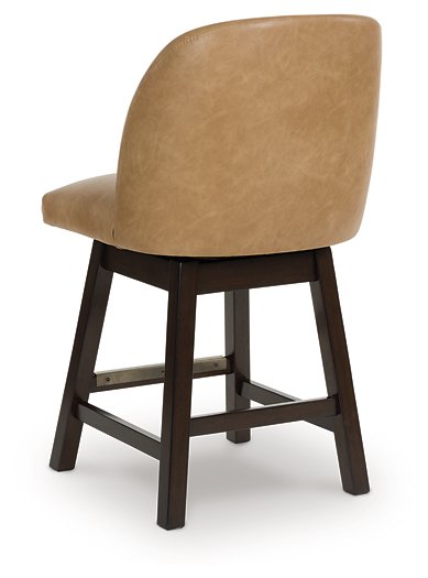 Neymorton Counter Height Barstool (Set of 2) - Holmwood's Furniture & Design Center (Somersworth, NH)