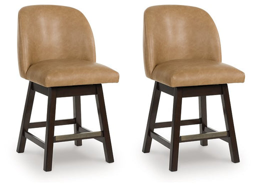 Neymorton Counter Height Barstool (Set of 2) - Holmwood's Furniture & Design Center (Somersworth, NH)