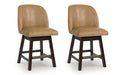 Neymorton Counter Height Barstool (Set of 2) - Holmwood's Furniture & Design Center (Somersworth, NH)