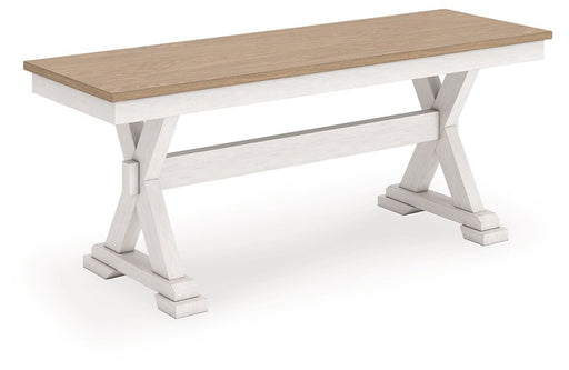 Purlaney 48" Dining Bench - Holmwood's Furniture & Design Center (Somersworth, NH)