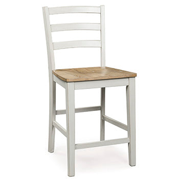 Purlaney Counter Height Barstool - Holmwood's Furniture & Design Center (Somersworth, NH)