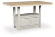 Purlaney Counter Height Dining Table - Holmwood's Furniture & Design Center (Somersworth, NH)