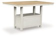 Purlaney Counter Height Dining Table - Holmwood's Furniture & Design Center (Somersworth, NH)