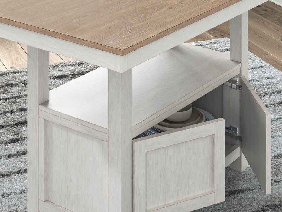 Purlaney Counter Height Dining Table - Holmwood's Furniture & Design Center (Somersworth, NH)