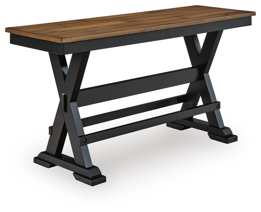 Wildenauer 48" Counter Height Bench - Holmwood's Furniture & Design Center (Somersworth, NH)