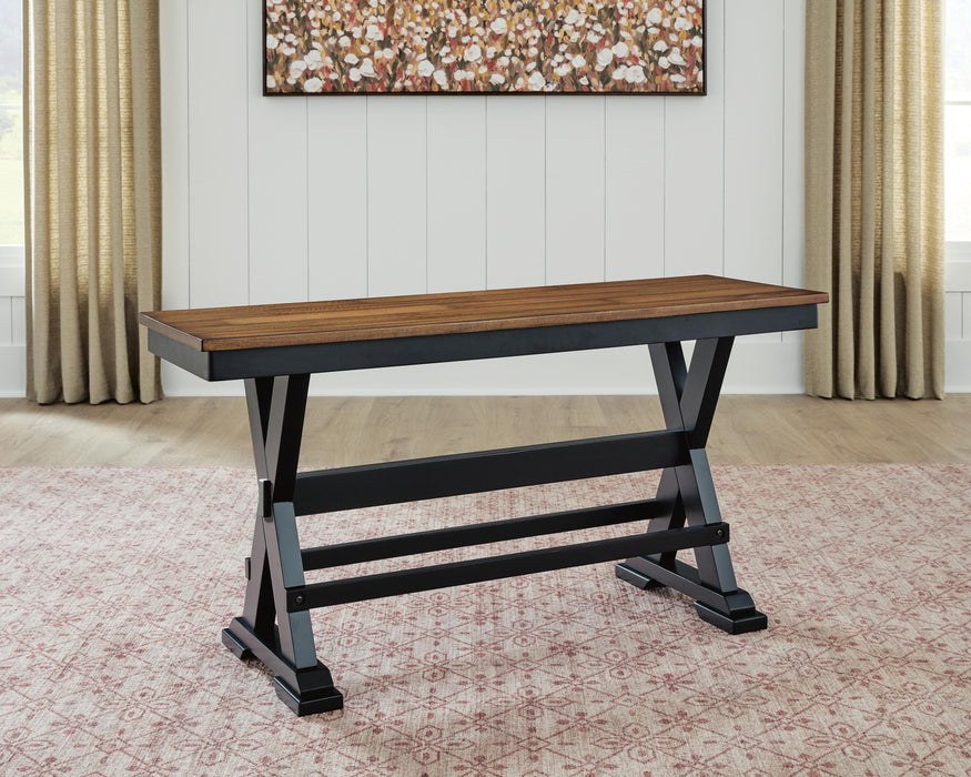 Wildenauer 48" Counter Height Bench - Holmwood's Furniture & Design Center (Somersworth, NH)
