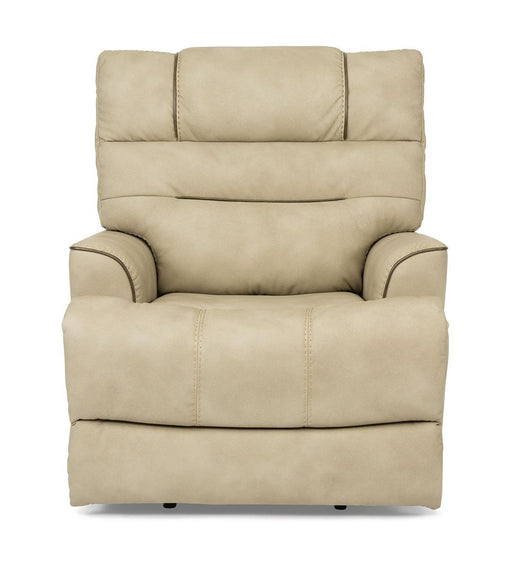 Flexsteel Brian Power Recliner with Power Headrest and Lumbar - Holmwood's Furniture & Design Center (Somersworth, NH)