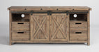 Flexsteel Carpenter Entertainment Base in Rustic Gray - Holmwood's Furniture & Design Center (Somersworth, NH)