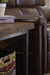Flexsteel Carpenter Lamp Table in Rustic Brown - Holmwood's Furniture & Design Center (Somersworth, NH)