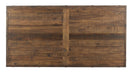 Flexsteel Carpenter Rectangular Coffee Table in Rustic Brown - Holmwood's Furniture & Design Center (Somersworth, NH)