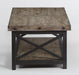 Flexsteel Carpenter Rectangular Coffee Table in Rustic Gray - Holmwood's Furniture & Design Center (Somersworth, NH)