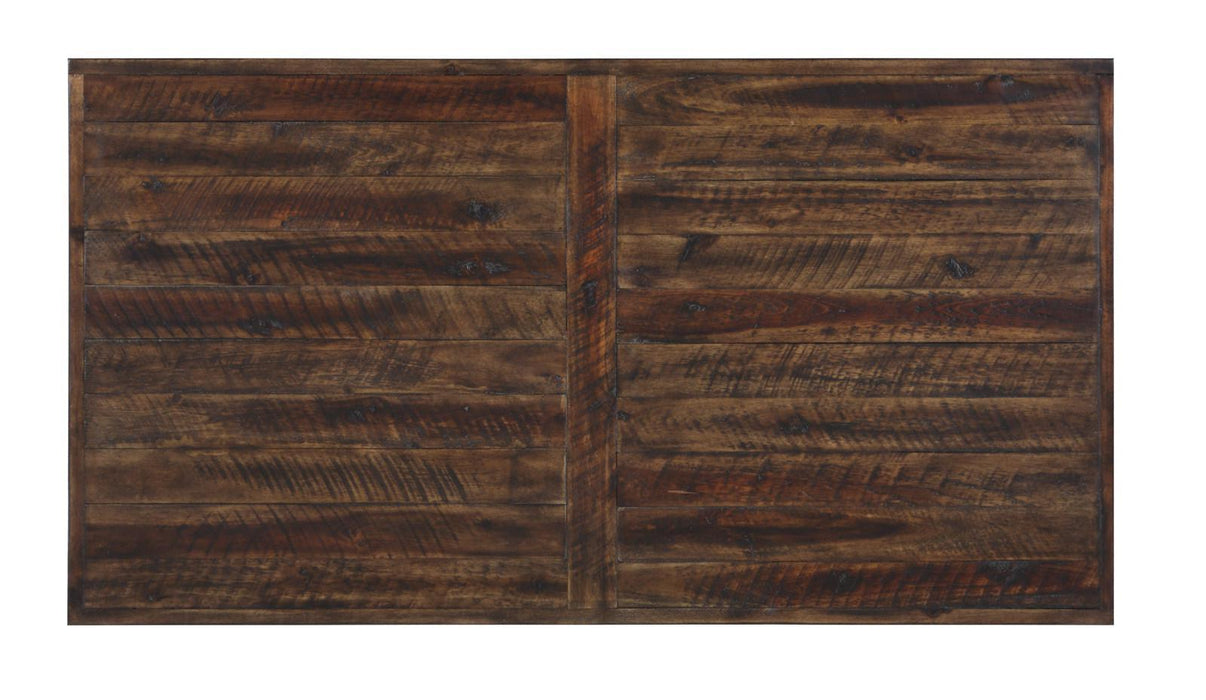 Flexsteel Carpenter Rectangular Lift-Top Cocktail Table with Casters in Rustic Brown - Holmwood's Furniture & Design Center (Somersworth, NH)