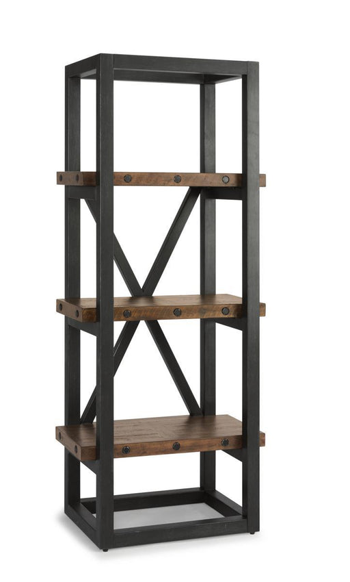Flexsteel Carpenter Side Pier in Rustic Brown - Holmwood's Furniture & Design Center (Somersworth, NH)